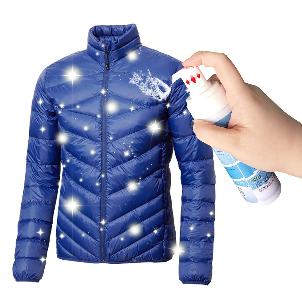 Down Jacket Laundry Detergent & Dry Cleaning Spray - Mild Formula for Down Coats, Parkas & Winter Jackets | Water-Free Wash Solution for Outdoor Gear & Winter Clothing Care