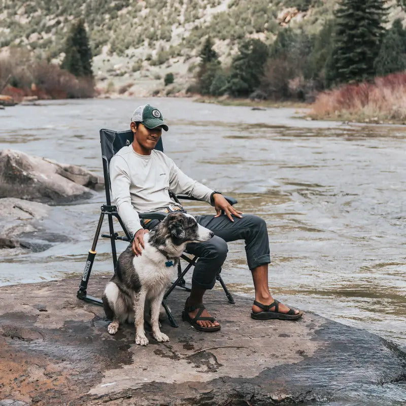 RoadTrip Rocker™ - Portable Folding Rocking Chair for Camping, Beach, Travel & Outdoor Adventures | Lightweight & Compact Design for Easy Transport