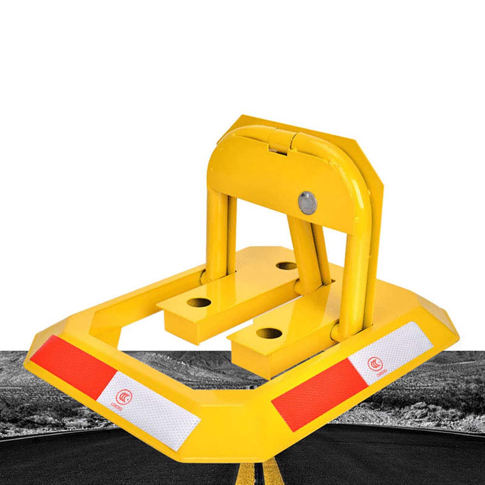 Garage Parking Assist - Heavy Duty Octagonal Parking Lock with Back Pressure for Secure Vehicle Protection | Ideal for Driveways, Garages & Parking Lots