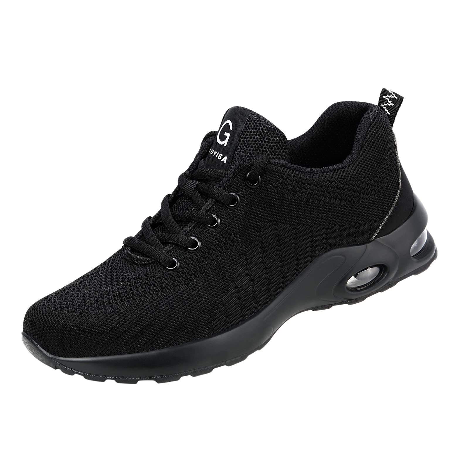 VESNIBA Steel Toe Work Shoes for Women & Men - Safety Toe Cushion Sneakers with Air Technology - Comfortable Casual Boots for Construction, Warehouse & Outdoor Work