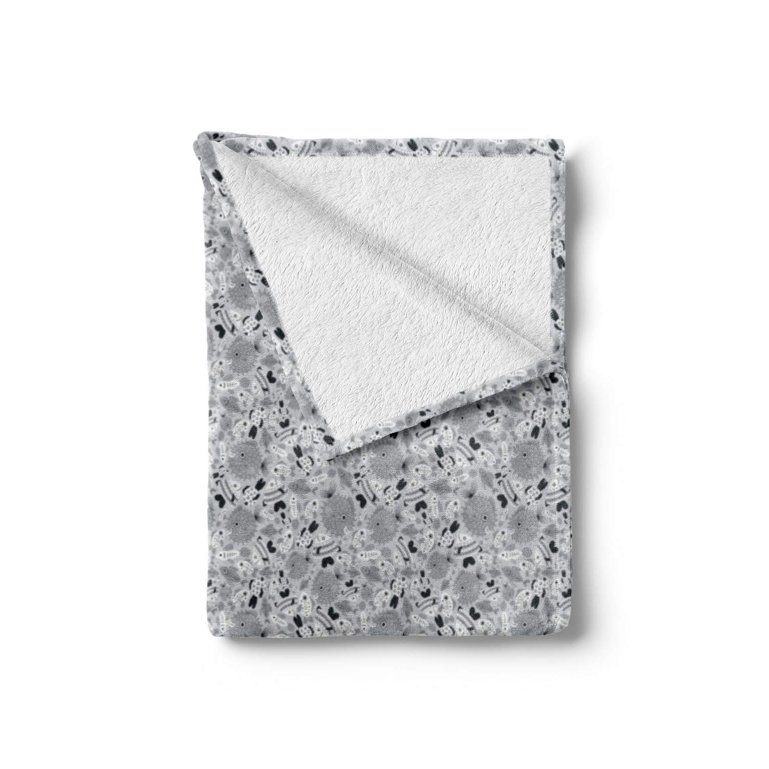 Ambesonne Soft Flannel Fleece Throw Blanket - 50