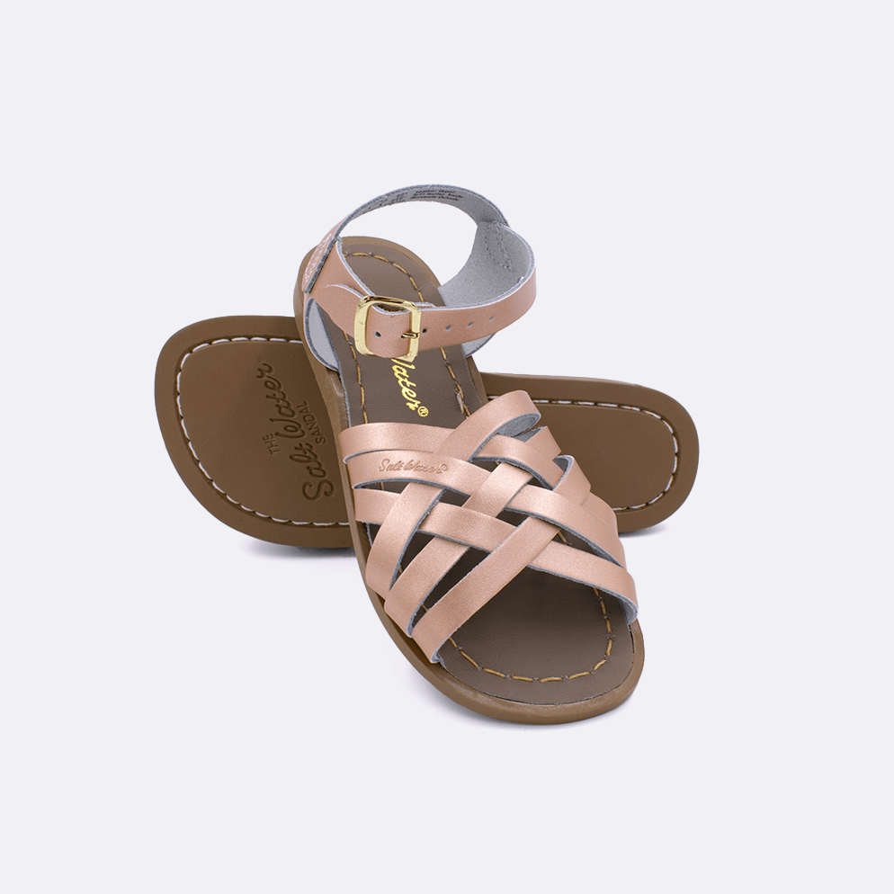 Retro Saltwater Sandals for Kids – Stylish & Comfortable Beach Shoes for Boys and Girls – Perfect for Summer, Beach Trips, and Outdoor Play