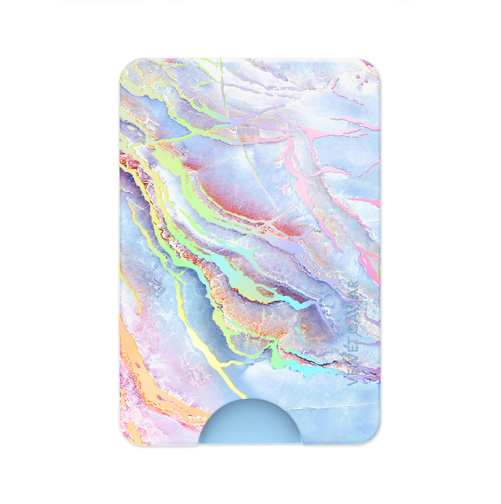 Holo Moonstone MagSafe Wallet for iPhone - Slim RFID Blocking Credit Card Holder with Strong Magnetic Grip | Perfect for Travel, Work & Everyday Use