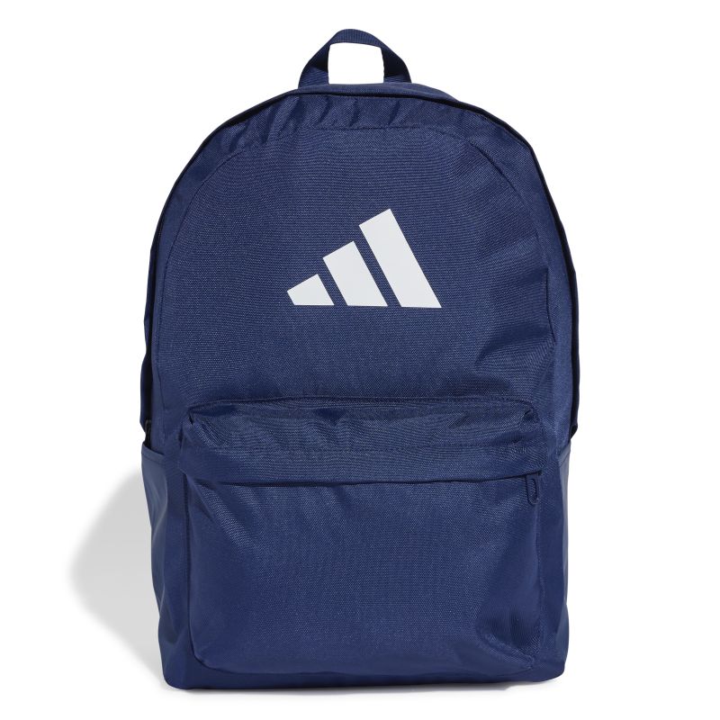 Adidas Classic 3 Bar Logo Backpack for School, Travel & Gym - Lightweight Durable Laptop Backpack with USB Charging Port