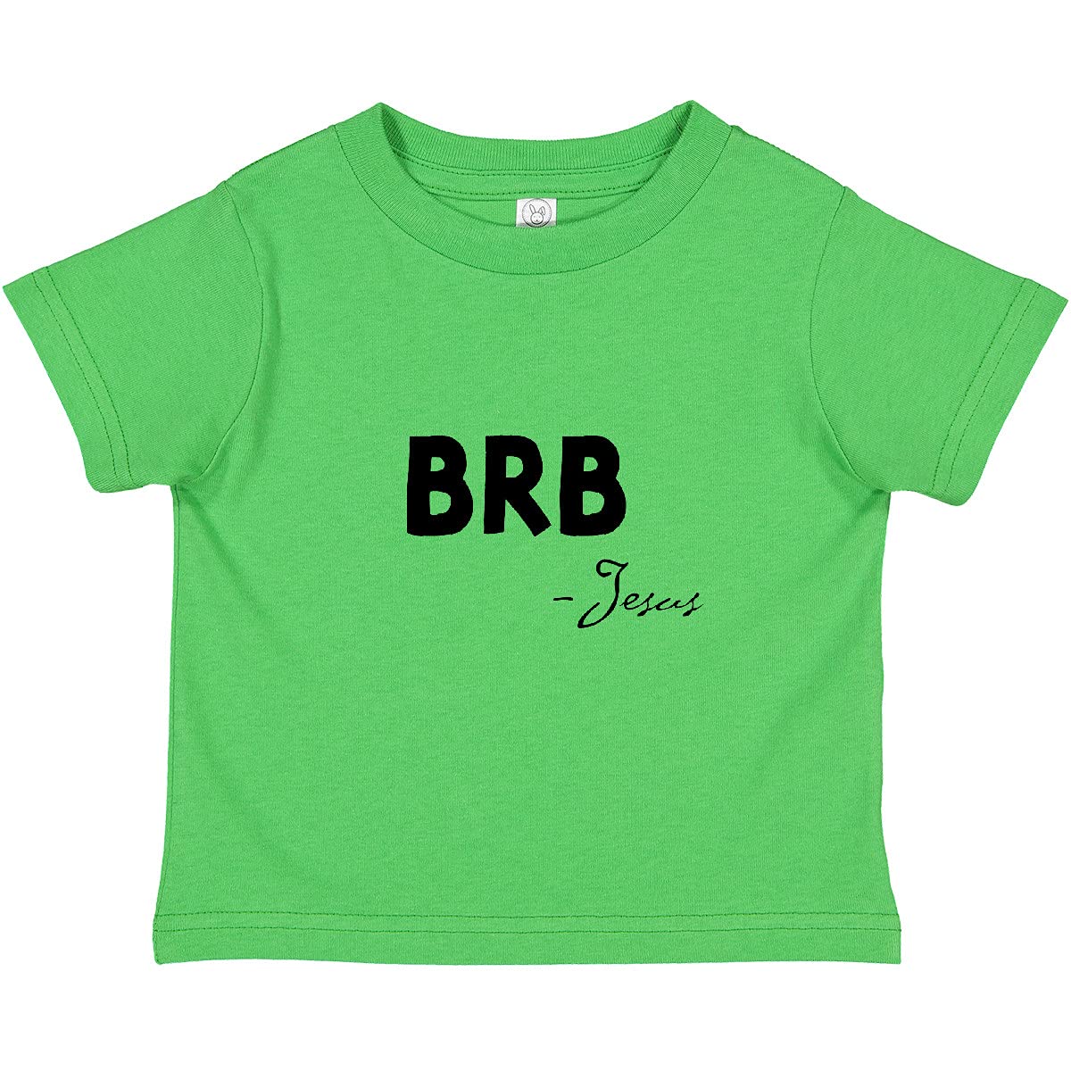 Easter BRB Jesus Toddler T-Shirt - Cute Christian Baby Clothes for Boys & Girls - Perfect for Easter Sunday, Church, and Family Gatherings