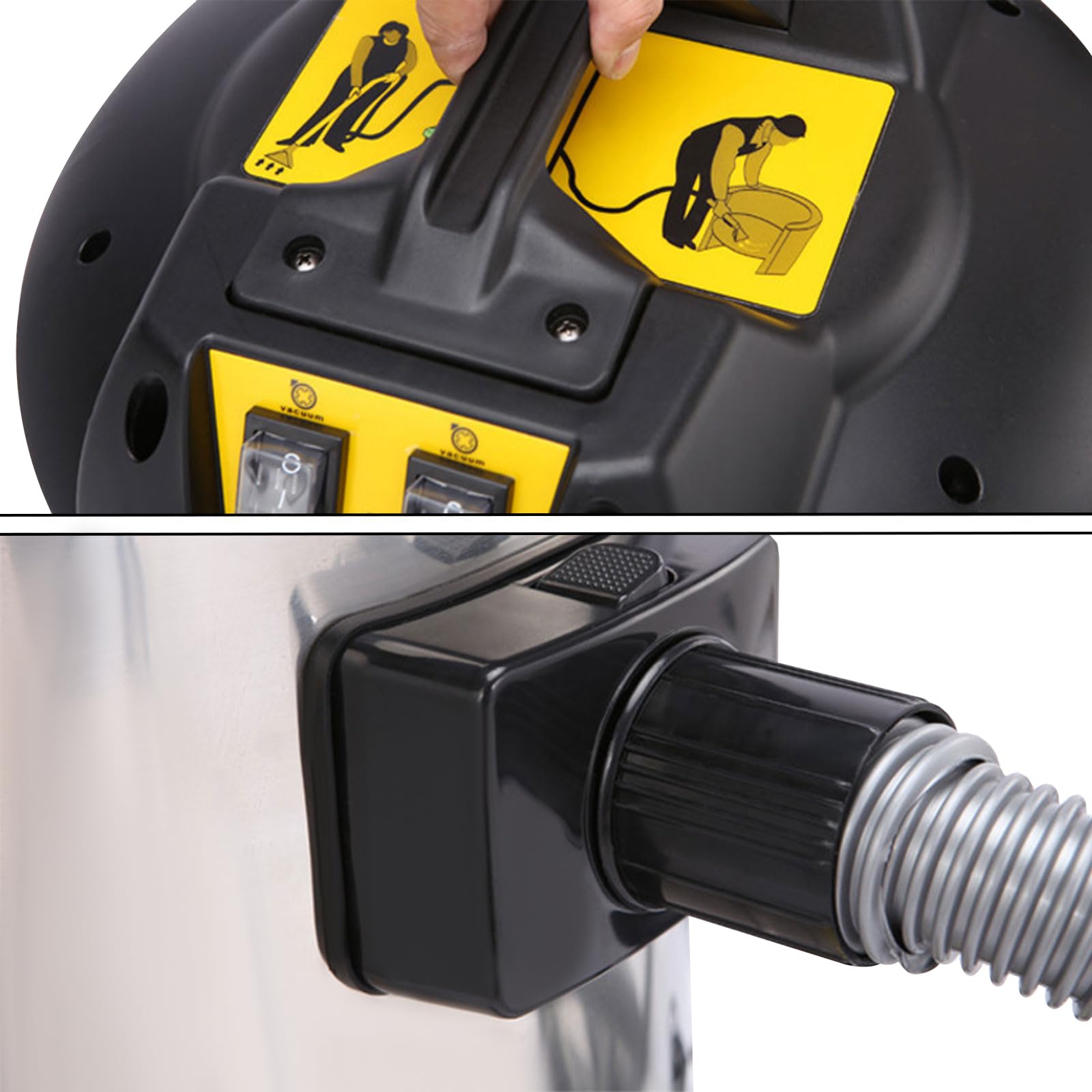 Commercial & Household Carpet Cleaning Machine - 60L Portable Vacuum Cleaner with Strong Suction | Pet Stain Remover & Carpet Shampoo | Ideal for Indoor Carpets, Upholstery & Pet Hair Removal | Perfect for Home, Office & Commercial Use