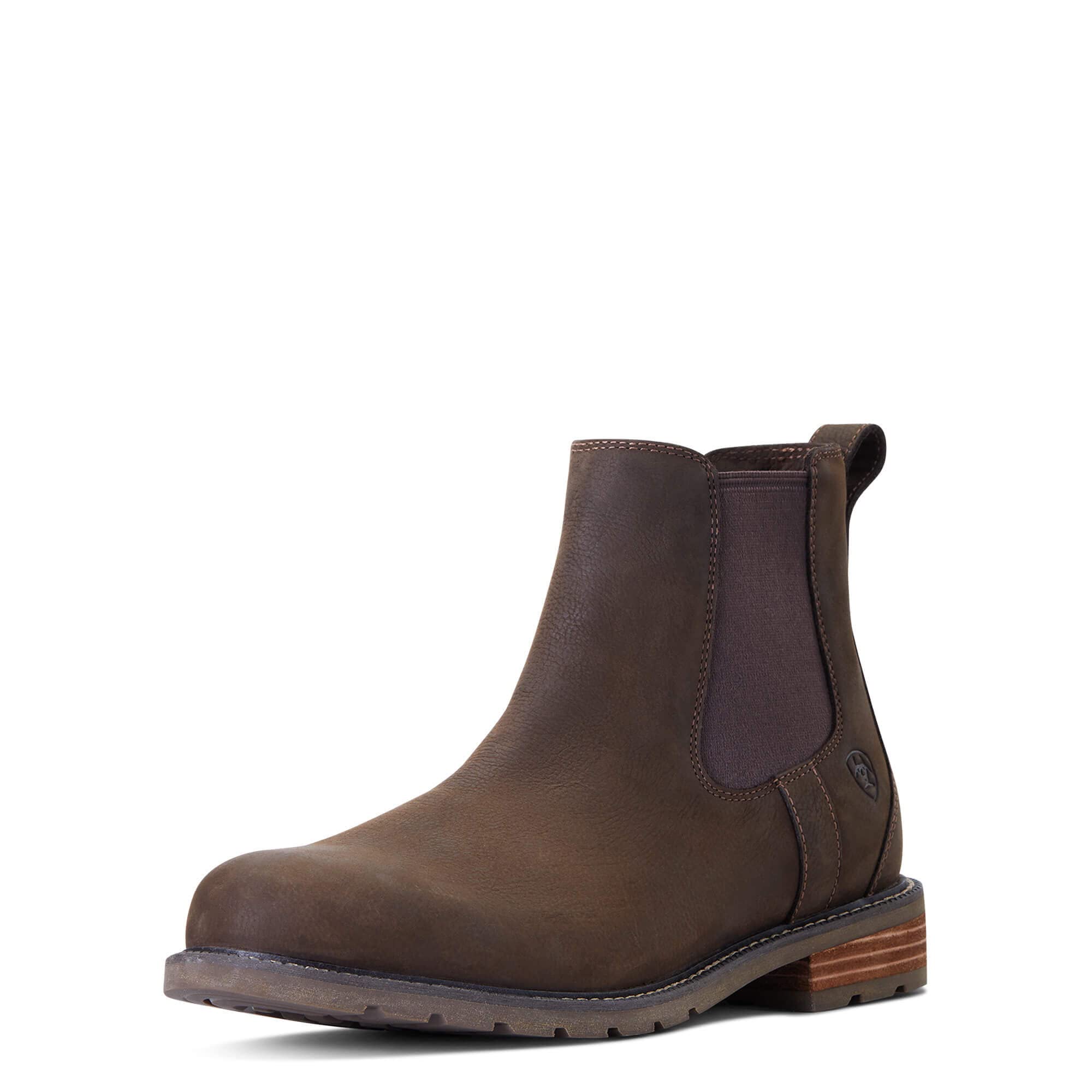ARIAT Men's Wexford H20 Waterproof Work Boots - Hydration Technology, Sprayproof & Comfortable for Outdoor Work, Hiking, and Construction Sites