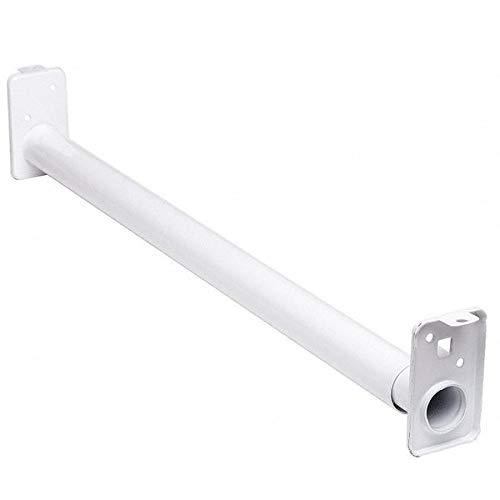 Heavy Duty Steel Closet Rod - 500 lb Weight Capacity - Perfect for Walk-In Closets, Garages & Storage Organization