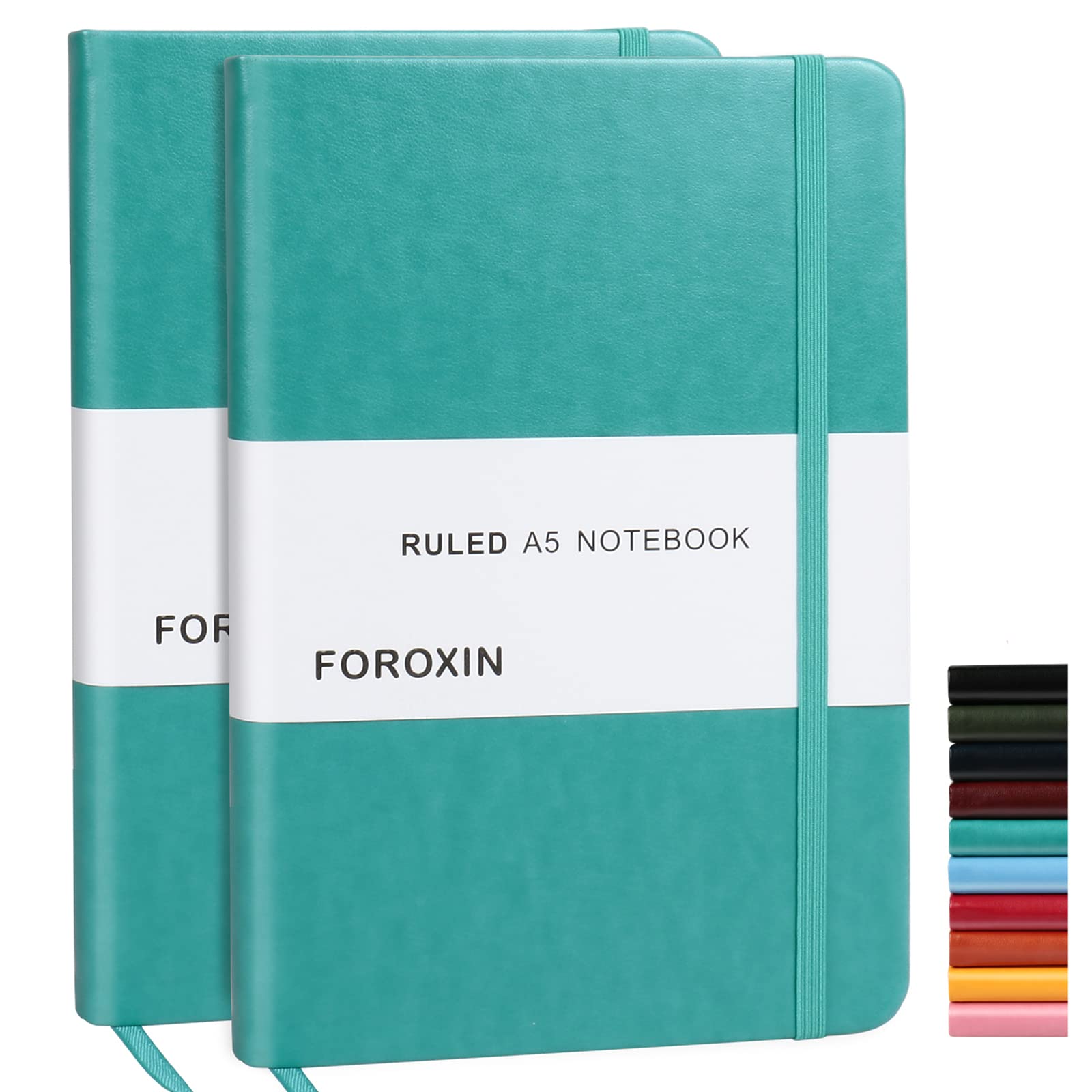 Premium Leather Lined Journal Notebook for Women & Men - 8.3