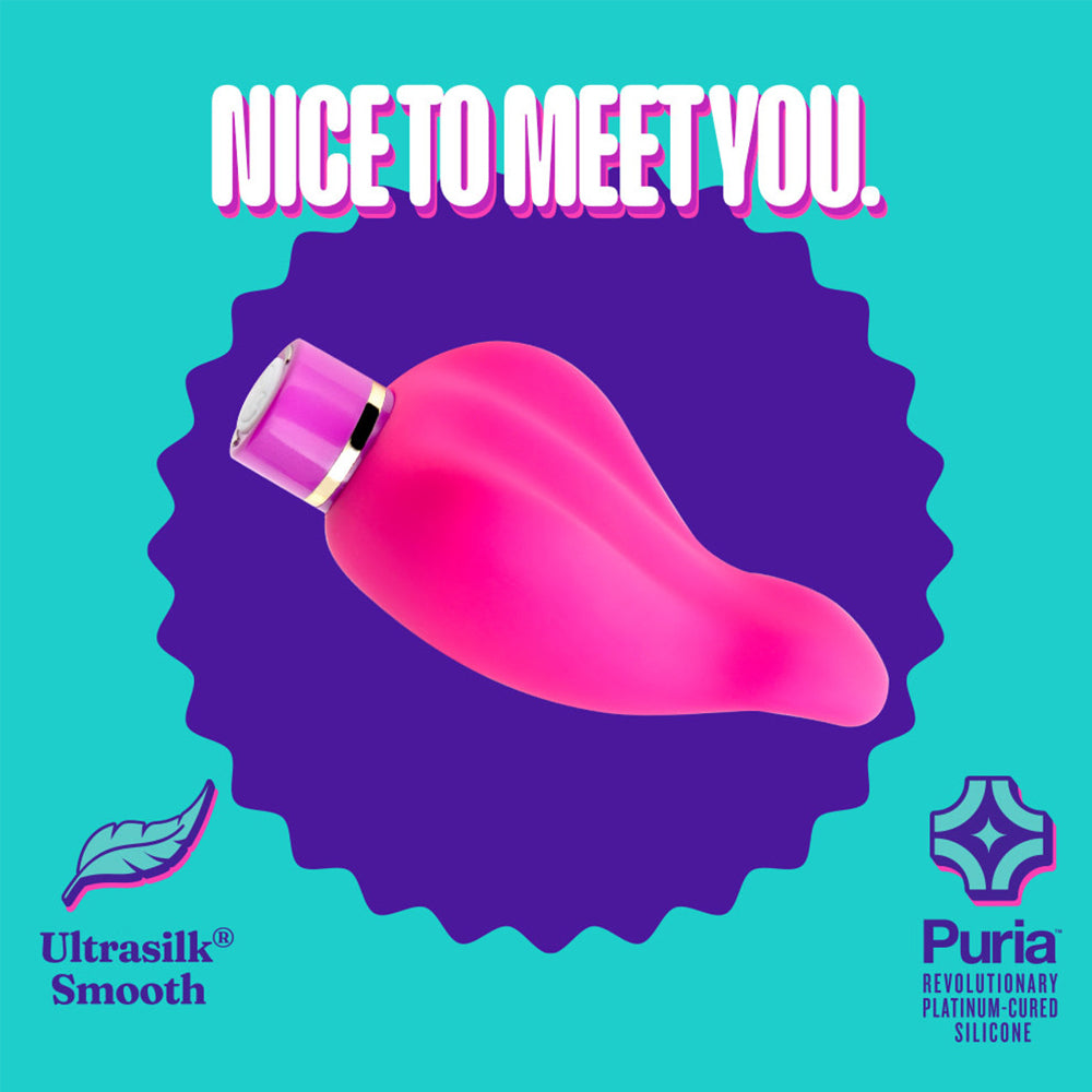 Aria Epic AF Ergonomic Curved Silicone Finger Vibrator - Waterproof & Rechargeable for Sensual Massage & Intimate Pleasure - Perfect for Couples & Solo Play