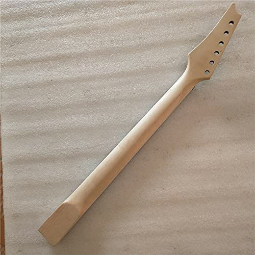YAFEN Maple Guitar Neck - 24 Fret Locking Nut Electric Guitar Replacement Neck for DIY Guitar Building & Repair | Perfect for Electric Guitar Upgrades, Custom Builds, and Professional Repairs