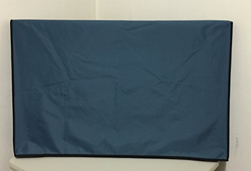 Comp Bind Technology Heavy Duty Waterproof TV Cover for SUNBRITE SB-6560HD 65'' HDTV, Blue Nylon Anti-Static, 61.5''W x 8.5''D x 36.5''H, Ideal for Outdoor and Indoor Protection