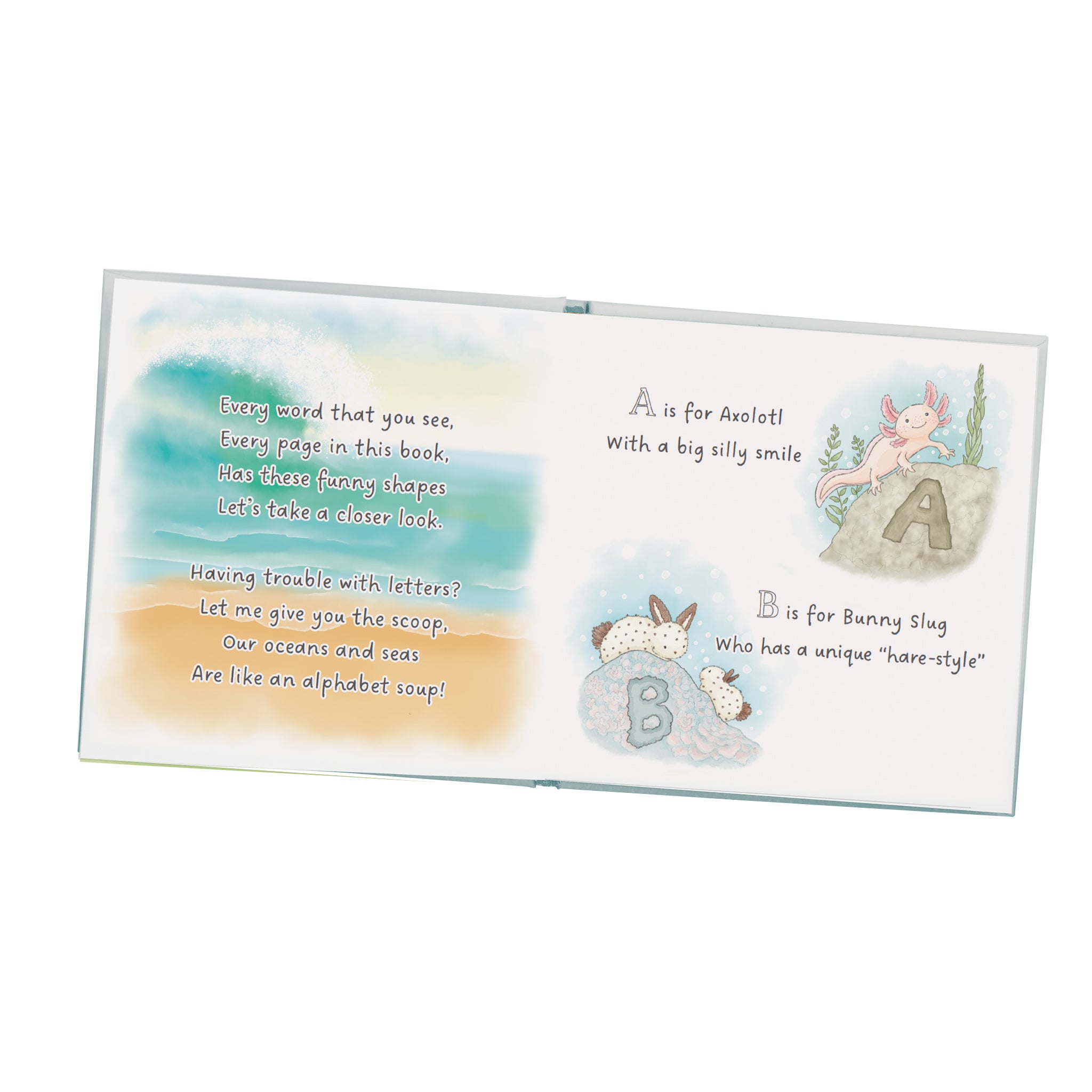 ABC By The Sea Board Book - Ocean-Themed Alphabet Learning for Toddlers - Perfect for Beach Trips & Early Childhood Education