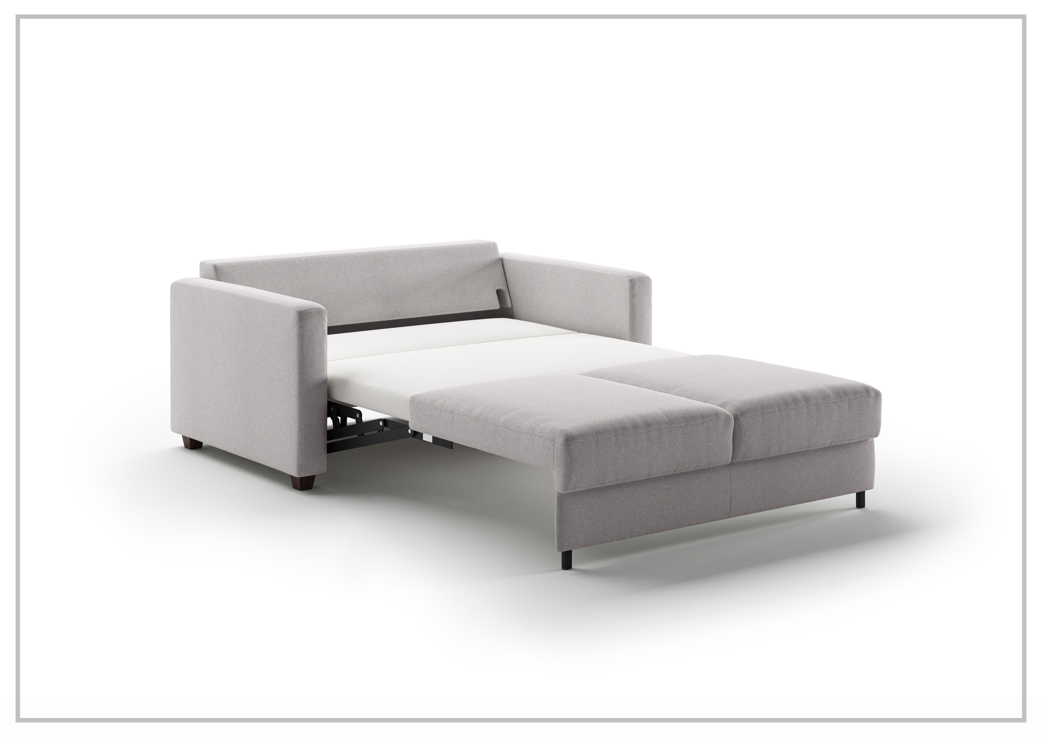 Luonto Fantasy Full XL Fabric Sleeper Sofa with Gas Spring Mechanism - Convertible Bed for Small Spaces, Guest Rooms & Apartments