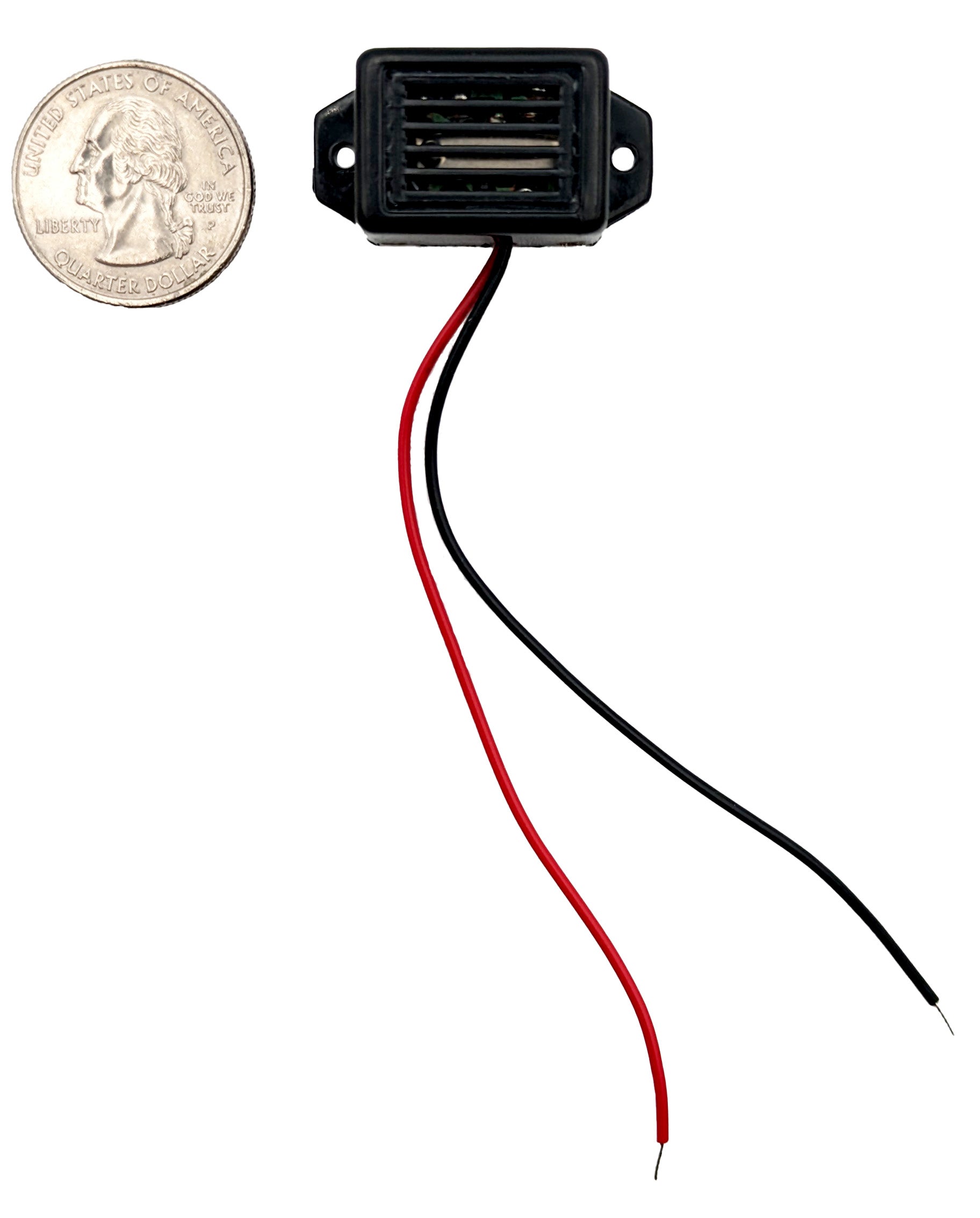 9V DC Electronic Piezo Buzzer - 85dB Loud Alarm Sound with Wire Leads (1.1