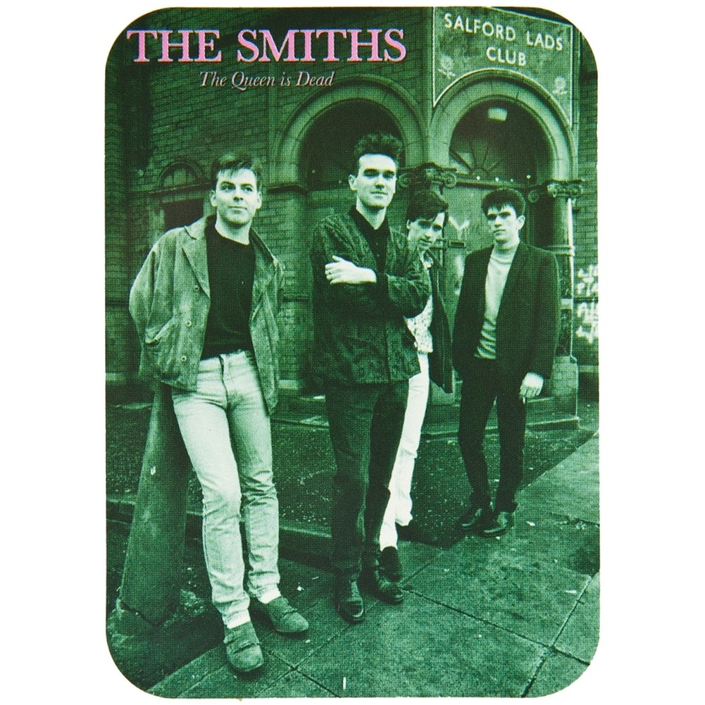 The Smiths - The Queen is Dead Vinyl Decal Sticker | Old Glory Music Band Merchandise | Perfect for Laptops, Cars, Windows & DIY Decor