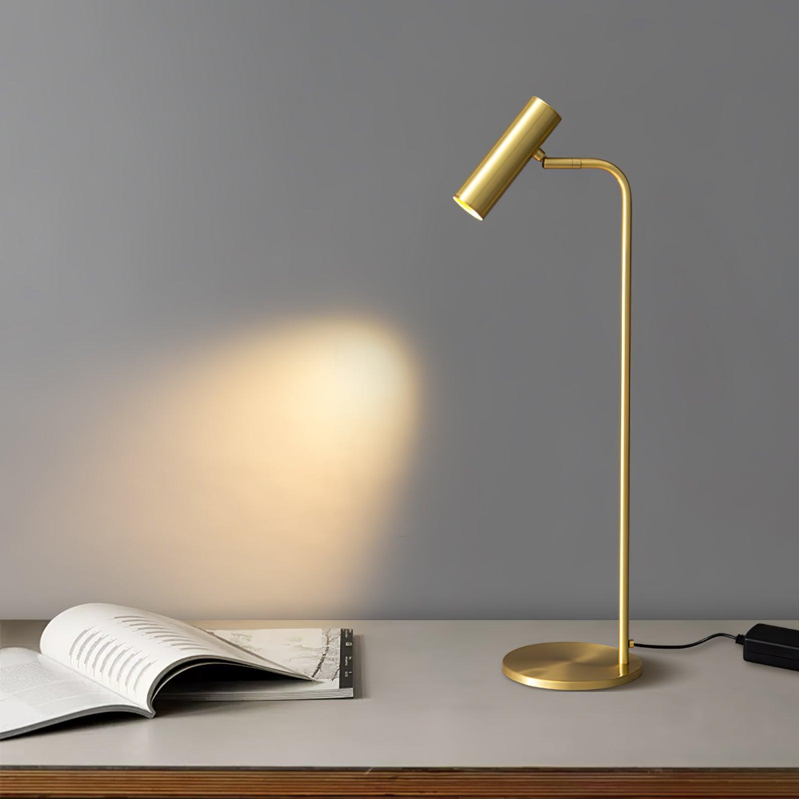 Torris Modern Table Lamp - Adjustable LED Desk Light with USB Port, 3 Color Temperatures - Perfect for Home Office, Bedroom, and Reading Nook