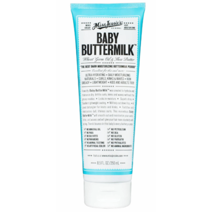 MISS JESSIE Baby Buttermilk Leave-In Conditioner 8.5 oz - Hydrating & Detangling Hair Treatment for Curly, Coily & Natural Hair - Perfect for Daily Moisture & Frizz Control