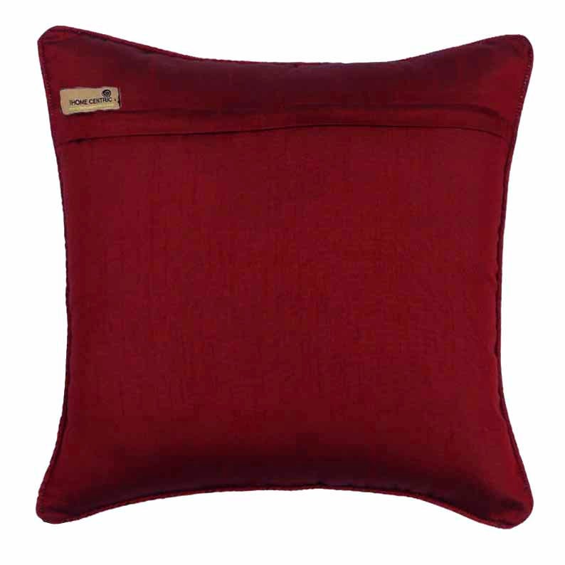 Berry Martini Purple Silk Throw Pillow Cover - Elegant Home Decor for Living Room, Bedroom & Sofa - Soft Luxury Cushion Cover for Modern Interior Design