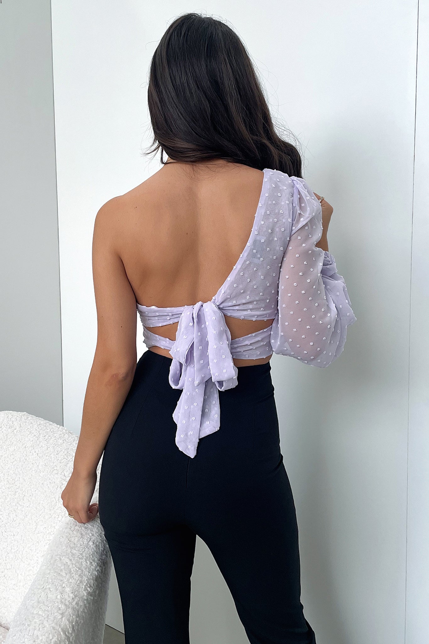 Lulu Crop Top - Soft Lilac Workout Shirt for Women | Yoga, Gym & Casual Wear | Breathable & Comfortable Activewear