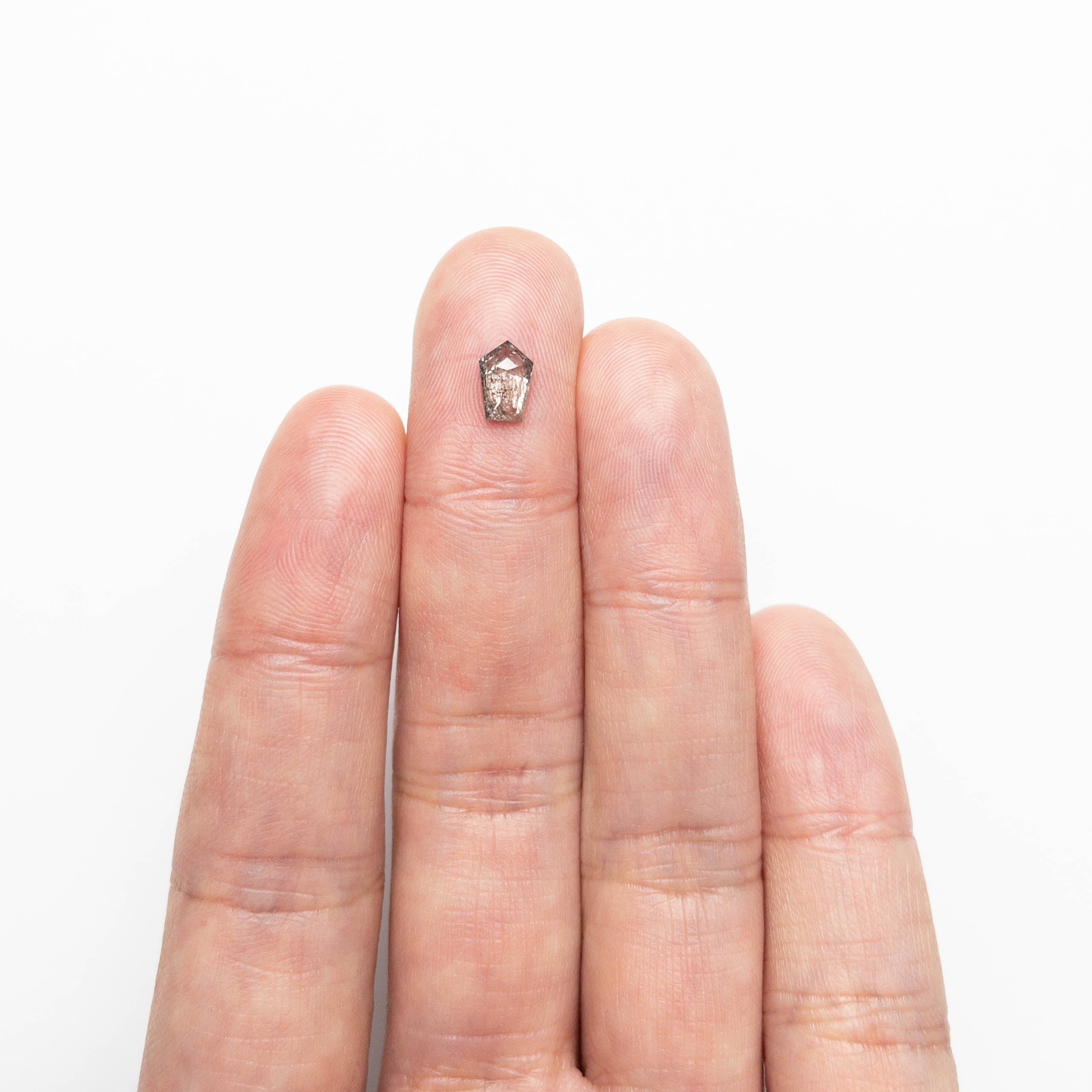 0.78ct Shield Rose Cut Loose Gemstone 7.28x4.92x2.57mm - Perfect for Vintage Jewelry, Engagement Rings & Unique Handmade Designs