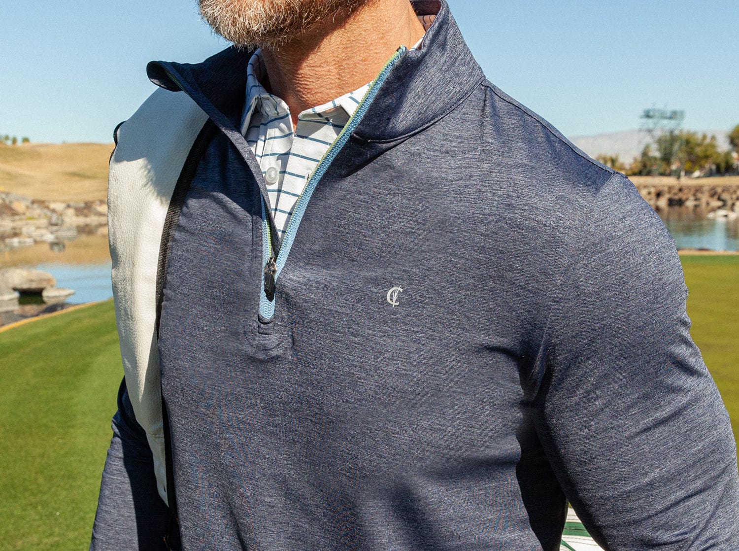 Feather Performance Pullover - Lightweight & Comfortable Heather Navy Sweatshirt for Men & Women | Perfect for Gym, Running & Casual Wear
