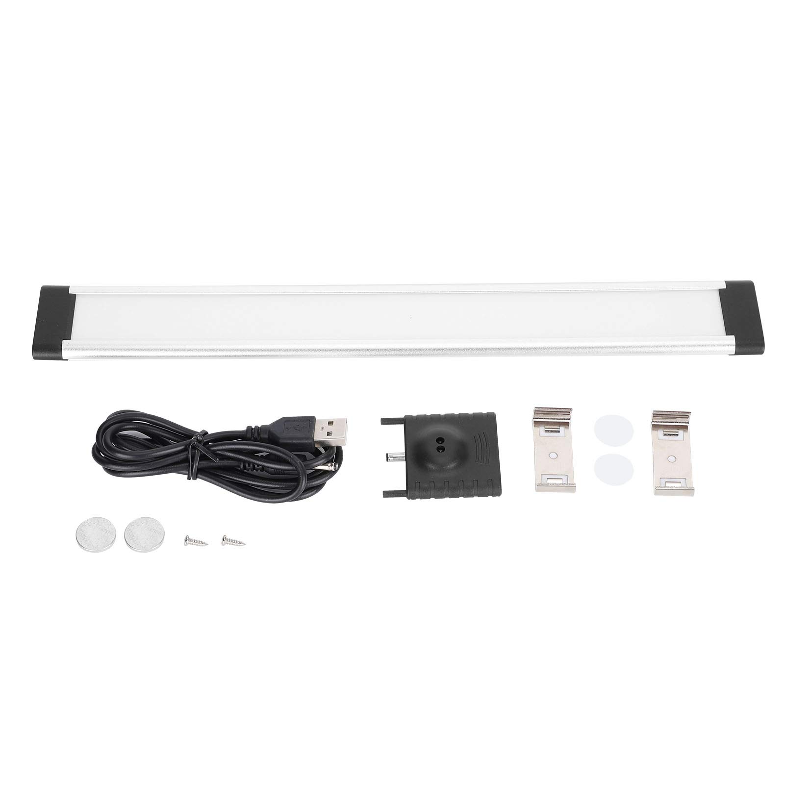 AlvinliteHome LED Cabinet Light with Motion Sensor - Under Cabinet Lighting for Kitchen, Closet, Wardrobe, Bathroom | Warm White Light, Hand Wave Activation, Easy Installation