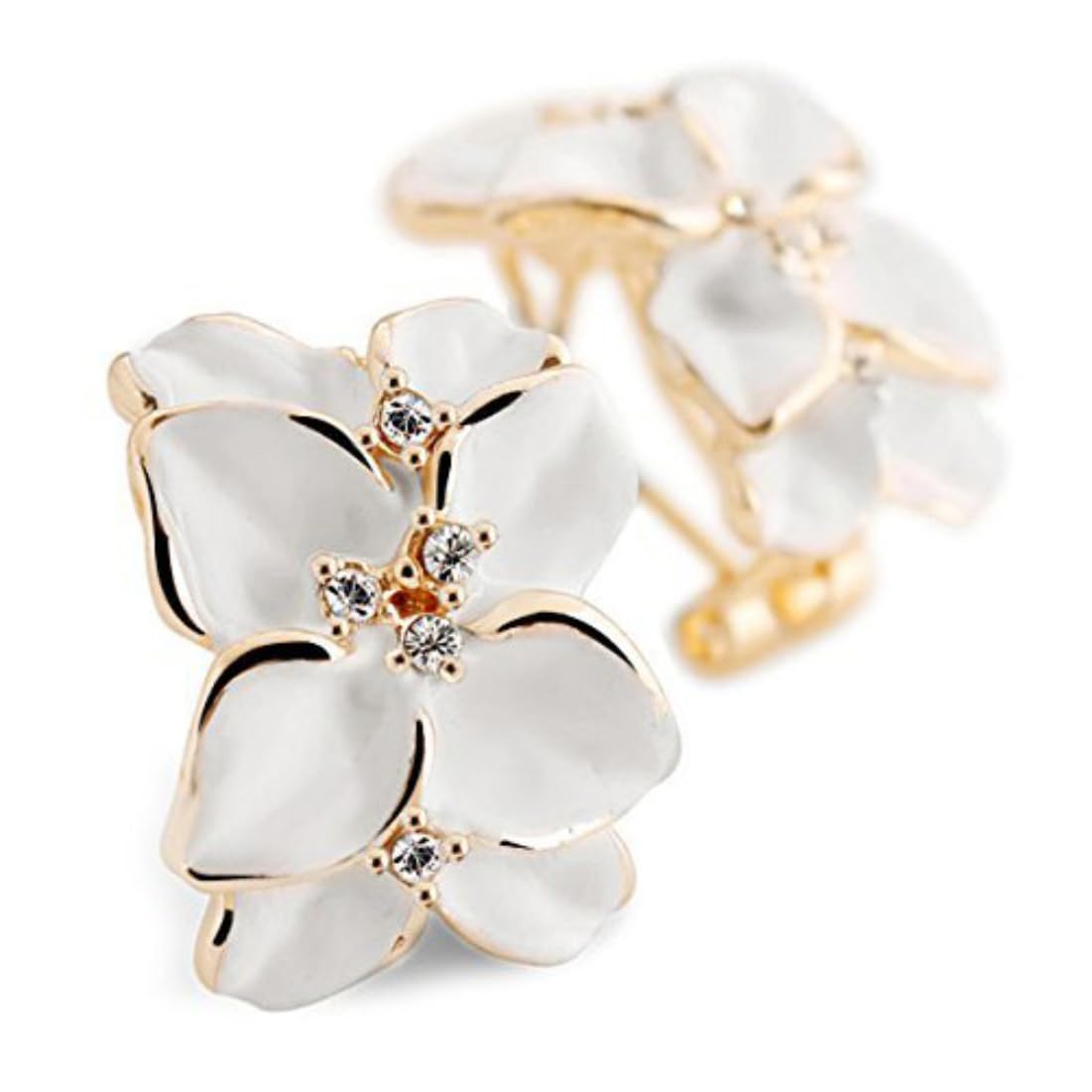 YouBella Crystal Stud Earrings for Women - Hypoallergenic Fashion Jewelry Set with Sparkling Stones | Perfect for Parties, Weddings & Everyday Wear