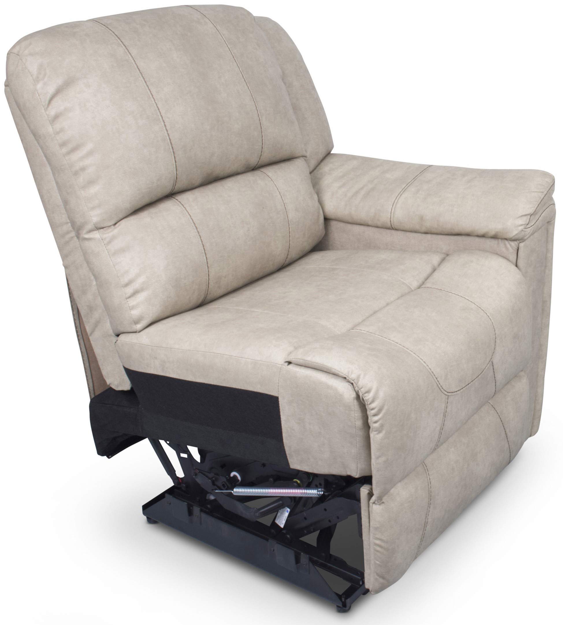 Thomas Payne Left Hand Recliner - Heritage Series (Grantland Doeskin) | Premium Leather Living Room Chair for Relaxation & Home Theater | Comfortable Reclining Sofa for Living Spaces