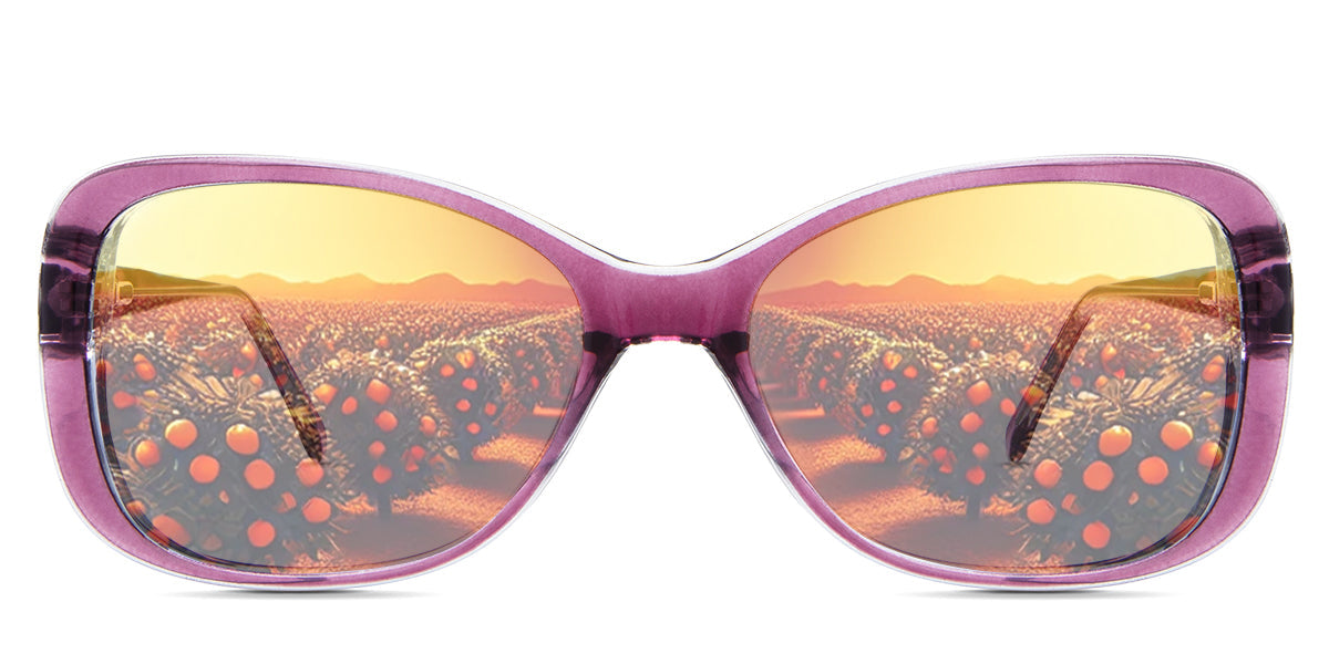 Lois Women's Prescription Tinted Glasses - Stylish & UV Protection for Reading, Driving & Outdoor Activities