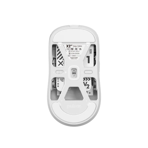 Pulsar X2V2 Wireless Gaming Mouse - Lightweight, Ergonomic Design with Free 4K Dongle for PC, Mac, PS5 - Perfect for FPS, MOBA & Esports Gaming