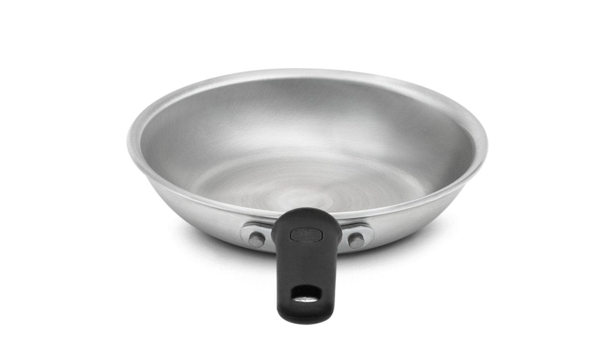 Vollrath Wear Ever 10-Inch Nonstick Aluminum Fry Pan with Black Silicone Handle - Perfect for Home Cooking, Restaurant Use & Professional Kitchens