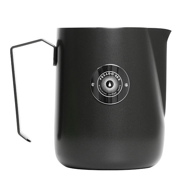 Premium Stainless Steel Milk Frothing Pitcher for Latte & Cappuccino - Barista-Grade Espresso Milk Frother for Home & Coffee Shop Use