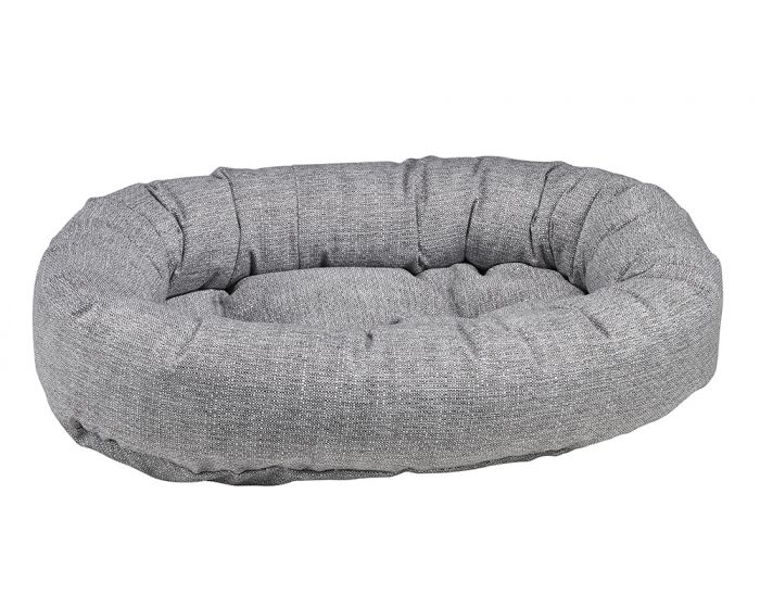 Bowser's Donut Bed for Dogs - Ultra Soft Microvelvet Pet Bed, Orthopedic Support for Small to Medium Breeds - Perfect for Crates, Living Rooms & Bedrooms