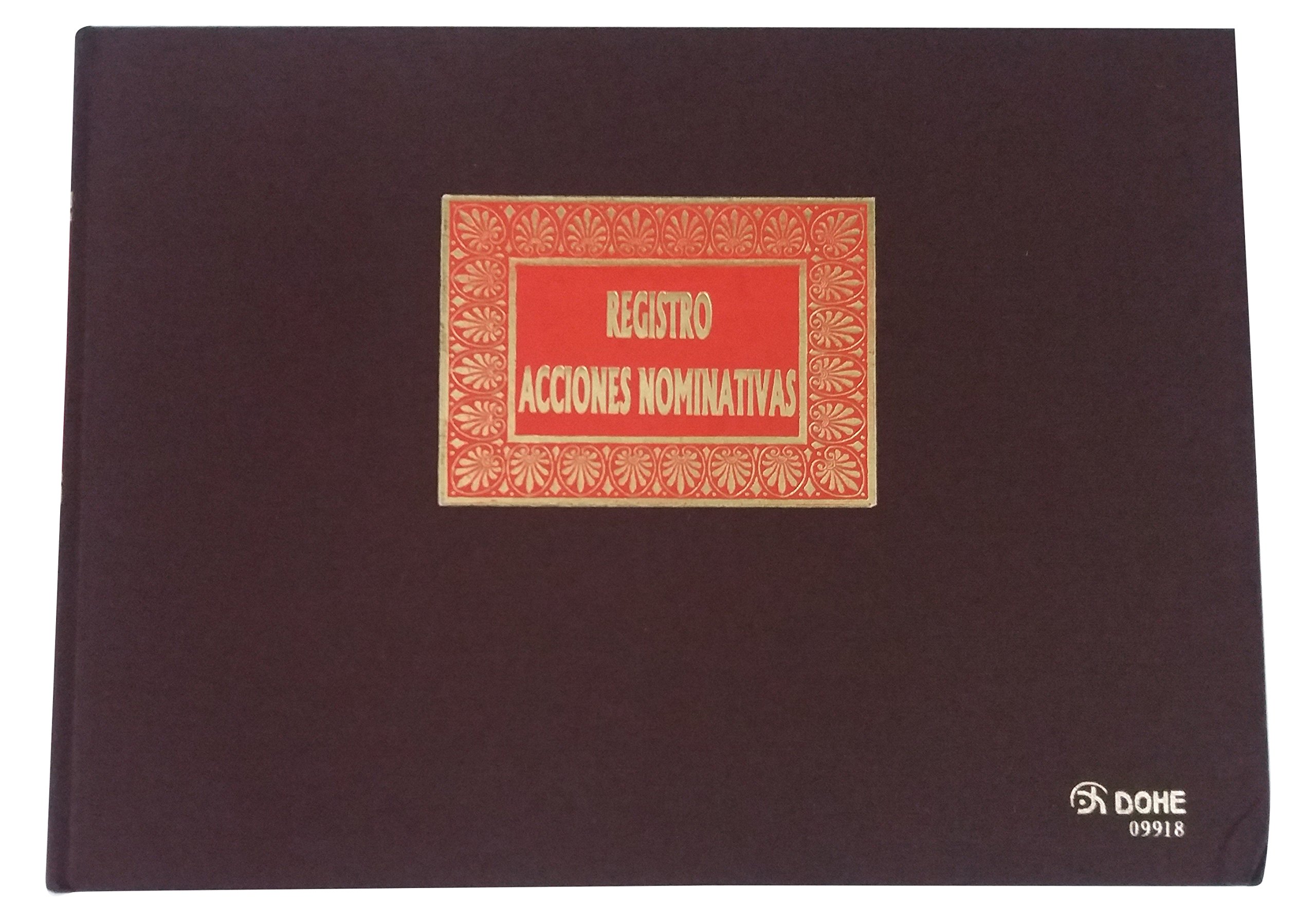 9918 - Professional Registration Book for Legal Documents, Notary Actions, and Folio Records - Perfect for Law Offices, Notaries, and Legal Documentation