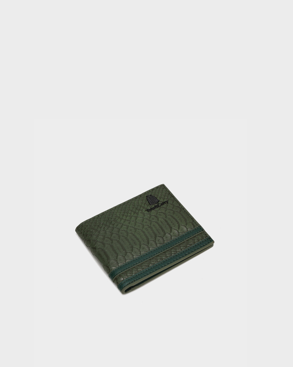 Apollo 1 Slim RFID Blocking Leather Wallet in Olive Green - Perfect for Everyday Carry, Travel & Minimalist Lifestyle