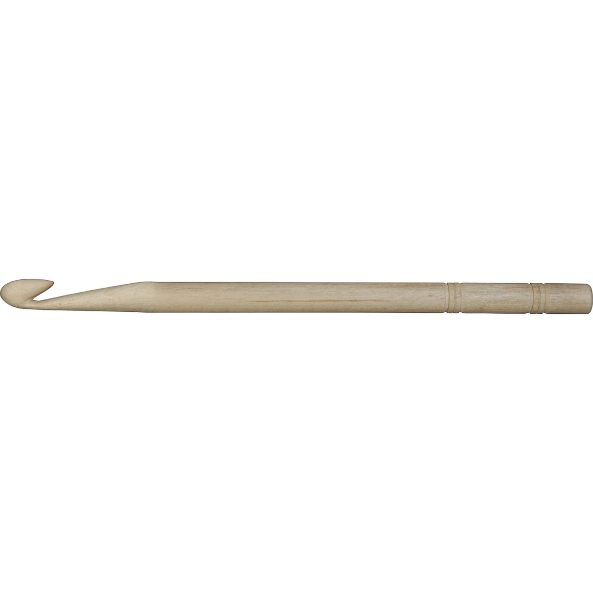 Knitter's Pride Basix Birch Crochet Hook - 12mm (Size N/15) - Ergonomic Wooden Crochet Needle for Yarn Crafts, Knitting & DIY Projects - Perfect for Blankets, Scarves, Hats & Amigurumi