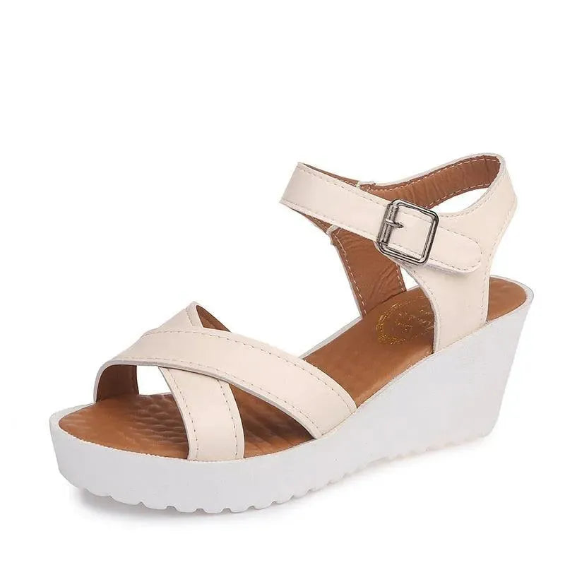 Comfortable Casual Wedge Sandals with Adjustable Straps - Perfect for Summer Outings, Beach Walks & Everyday Wear