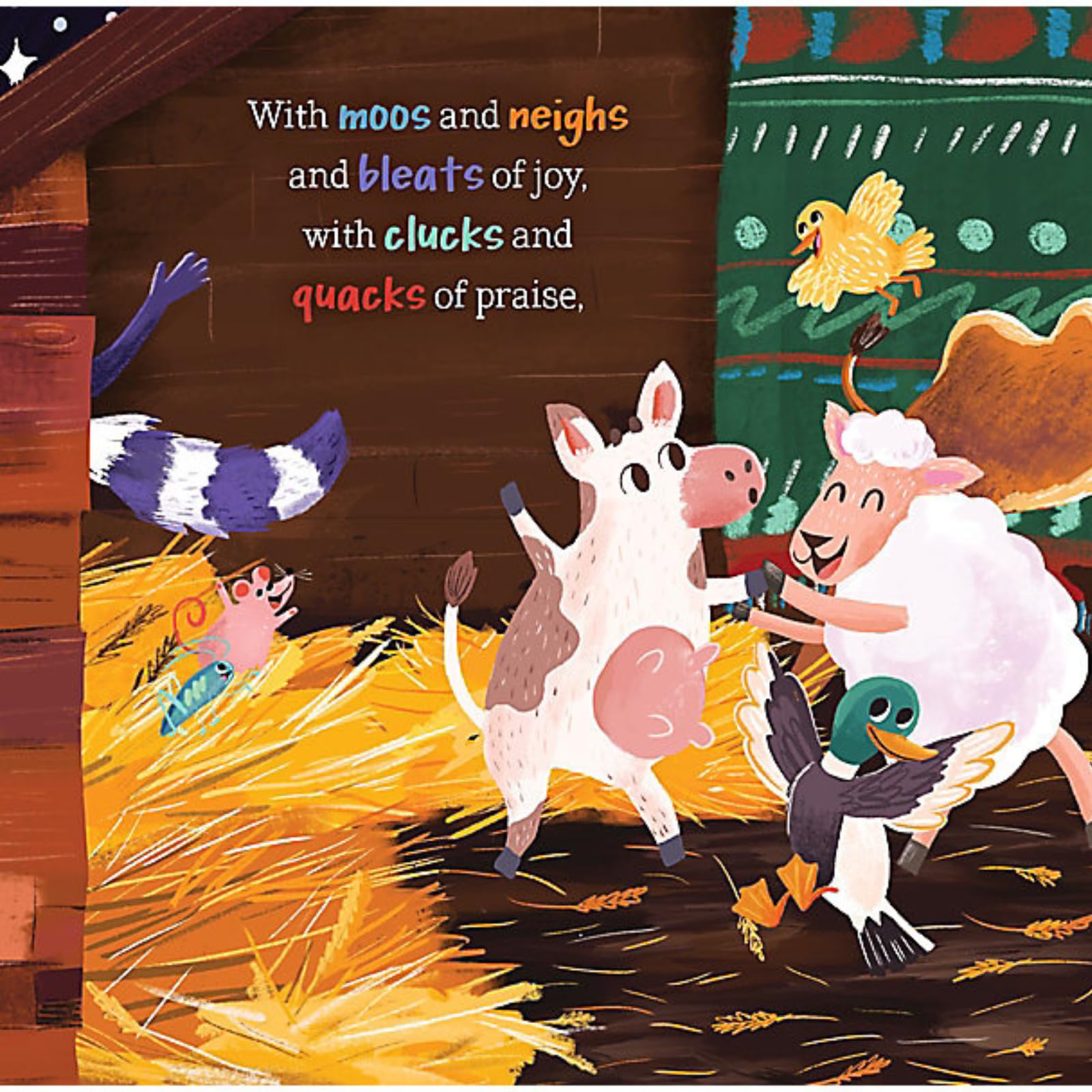 The Silent Noisy Night - Soft Padded Christmas Book for Kids | Holiday Bedtime Story & Gift Idea