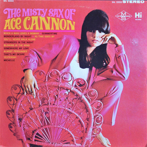 Ace Cannon - The Misty Sax Of Ace Cannon (Vinyl LP, Album, VG Condition) - Perfect for Jazz Lovers & Vintage Record Collectors