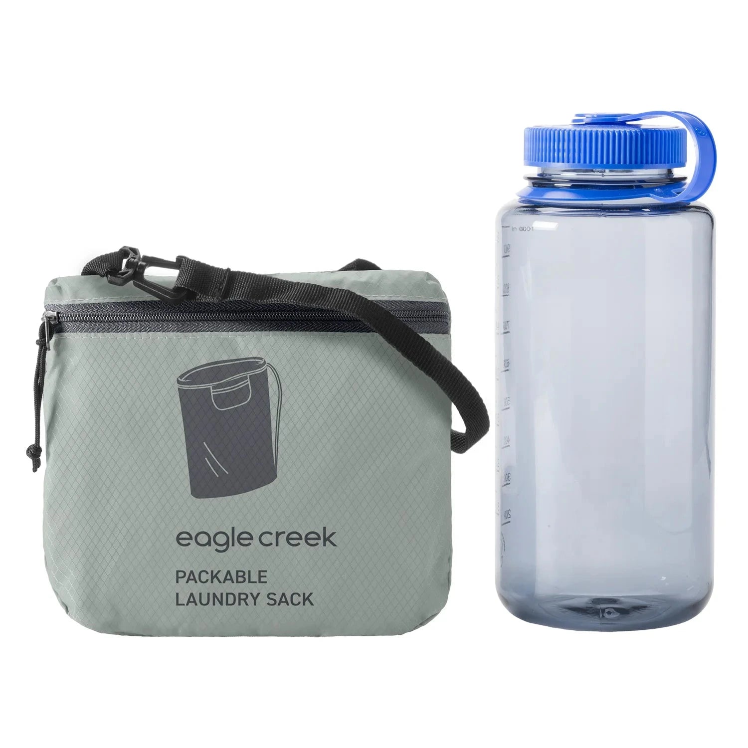 Eagle Creek Packable Laundry Sack - Lightweight Travel Laundry Bag for Camping, Gym & Backpacking - Compact Wash Bag for Clothes Storage on Trips