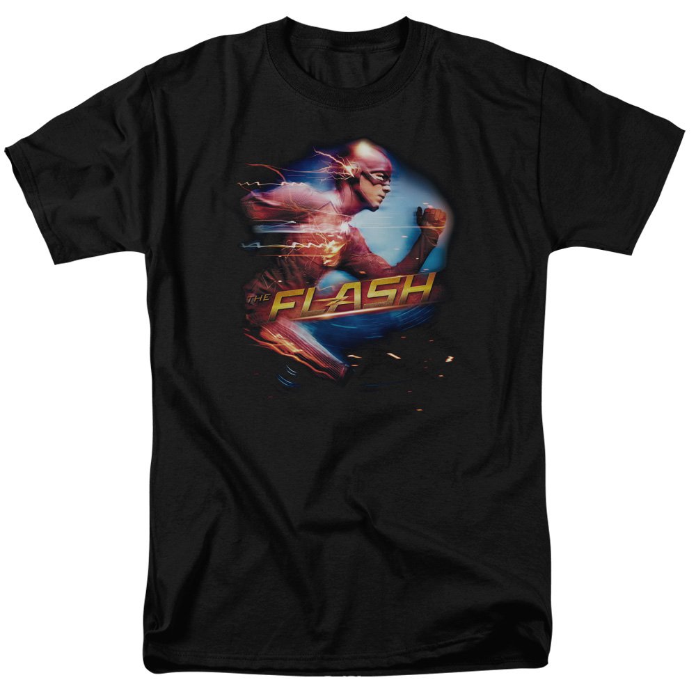 The Flash - Fastest Man Alive Superhero Graphic T-Shirt for Men - DC Comics Fan Apparel & Casual Wear