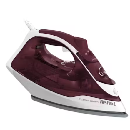FV2869 Express Steam Iron - Fast & Powerful Wrinkle Remover for Clothes, Perfect for Home & Travel - Quick Heating, Continuous Steam, Easy Glide for Professional Results