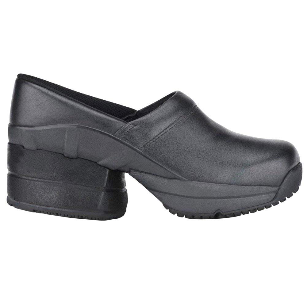Z-CoiL Toffler Women's Orthopedic Clogs - Pain Relief & Foot Support Leather Shoes for Women - Comfortable Orthotic Casual Clogs with Enclosed Coil Technology - Perfect for Nurses, Teachers & All-Day Wear