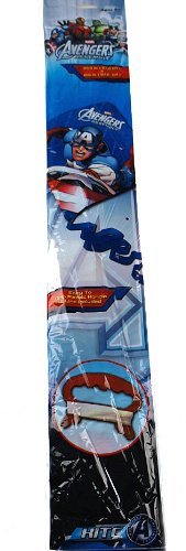 Marvel Avengers Captain America Diamond Kite for Kids - Official Licensed Superhero Outdoor Toy | Perfect for Beach, Park & Family Fun Days