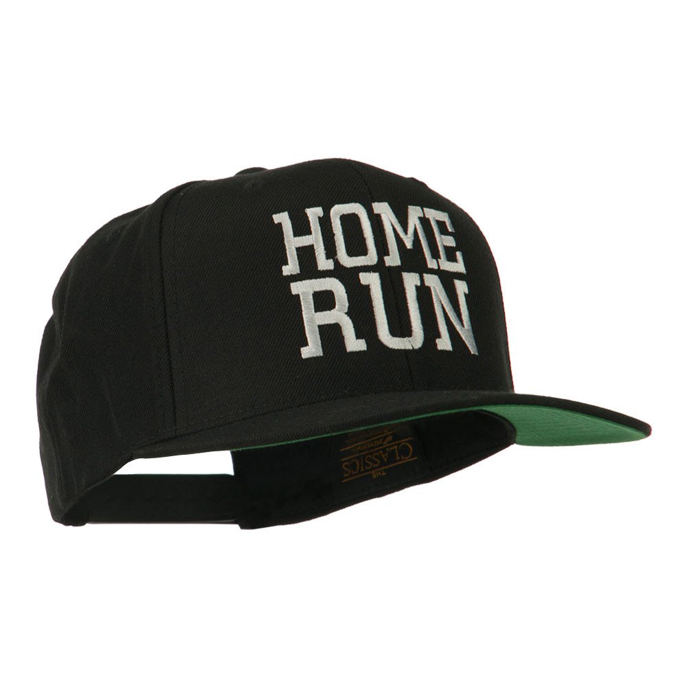 E4Hats.com Home Run Embroidered Baseball Cap - Adjustable Cotton Dad Hat for Men & Women - Perfect for Baseball Games, Outdoor Sports & Casual Wear