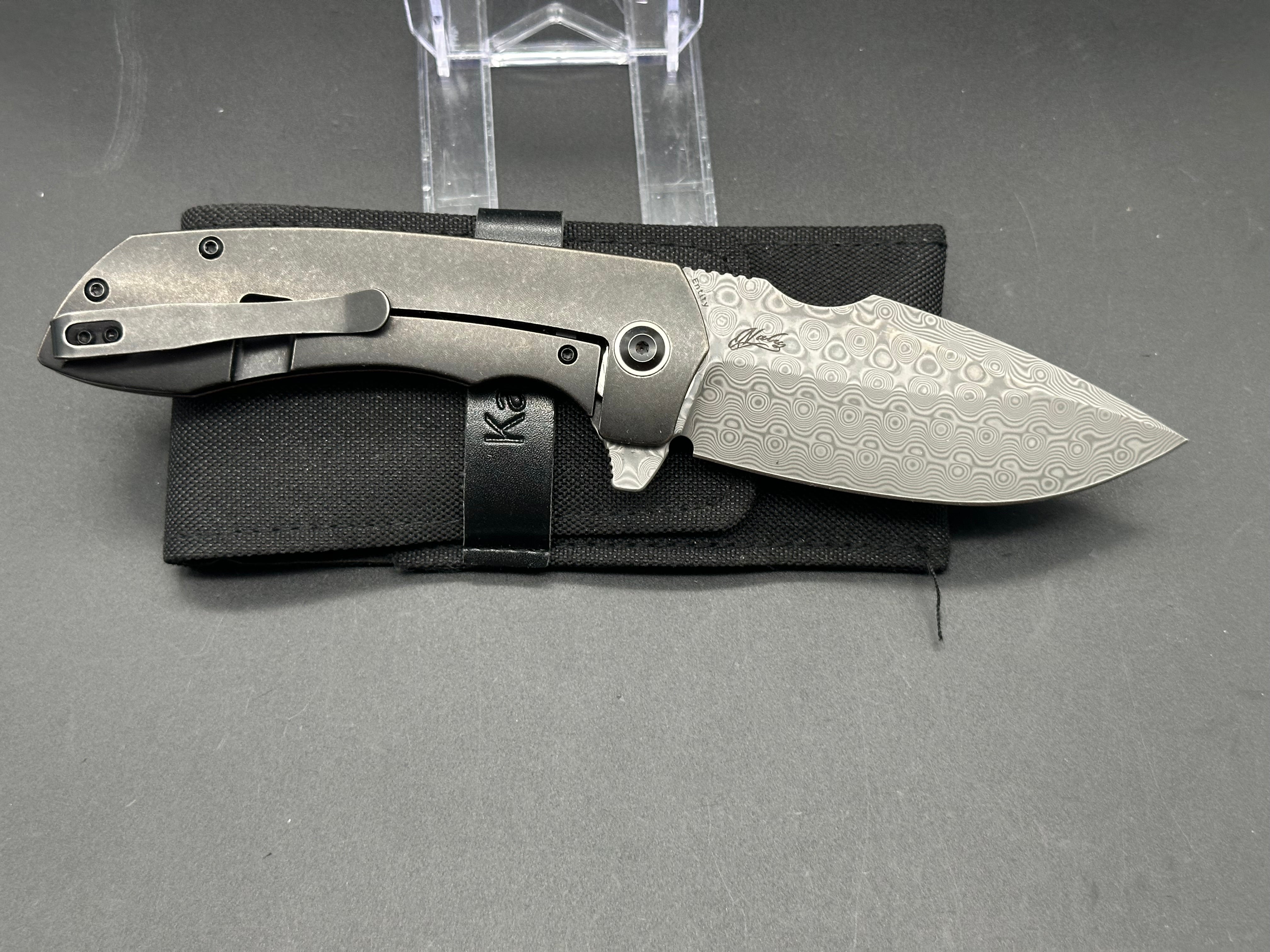 Kansept Entity Frame Lock Folding Knife - 3.5