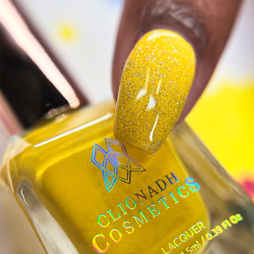 Lemonade Stand Nail Polish - Long Lasting Vegan Nail Lacquer for Summer - Perfect for Beach Vacations, Pool Parties & Summer Nail Art