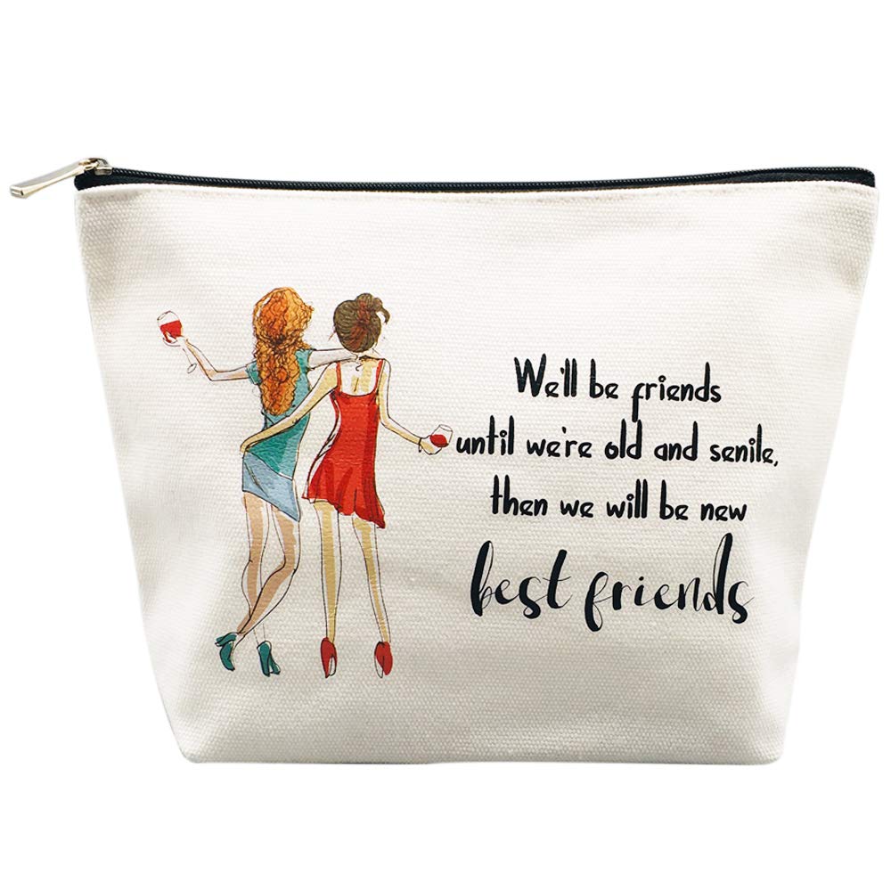 Personalized Makeup Bag for Women - Custom Cosmetic Pouch Gift for Birthday, Christmas, Anniversary | Great for Travel, Gym & Everyday Use
