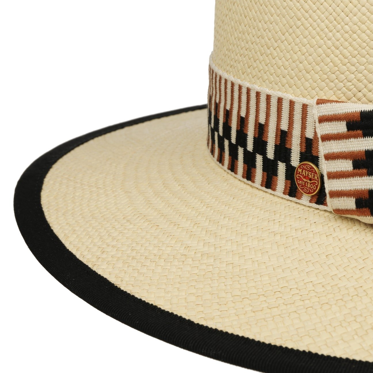 Stylish Astrid New Brisa Panama Hat by Mayser - Breathable Summer Sun Hat for Women - Perfect for Beach Vacations, Garden Parties & Outdoor Adventures